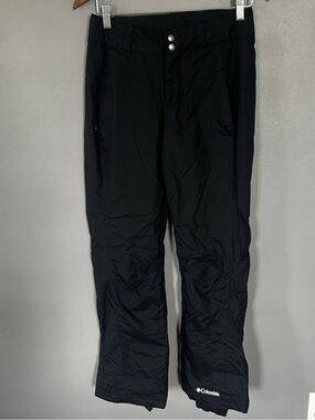 Columbia Black Insulated Snow Ski Pants XS Regular Waterproof Winter